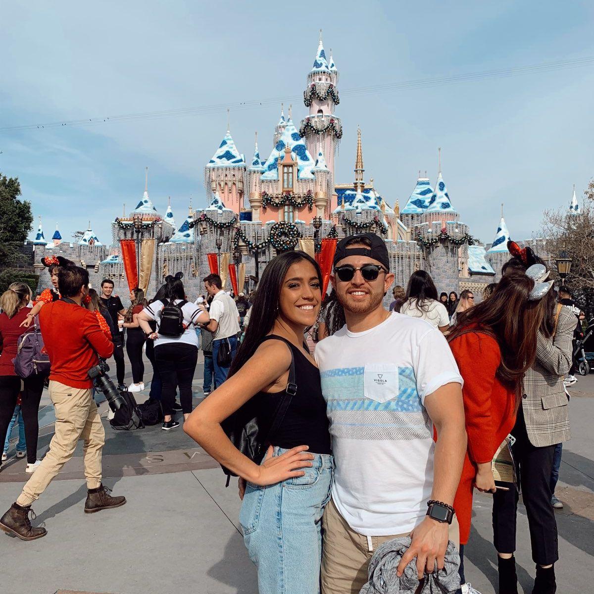 Our first trip together to Disneyland in 2019