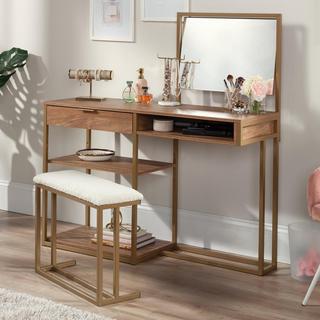 International Lux Bedroom Vanity with Bench