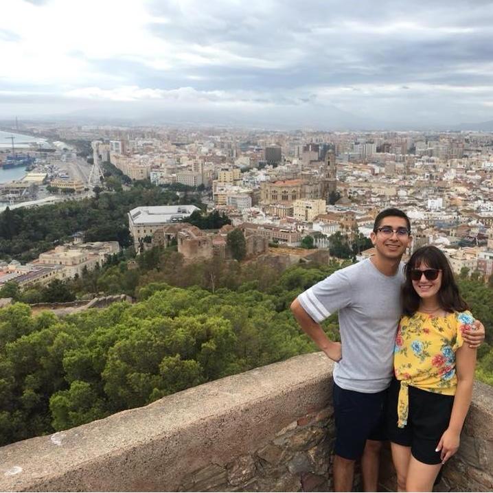 Castle views in Malaga