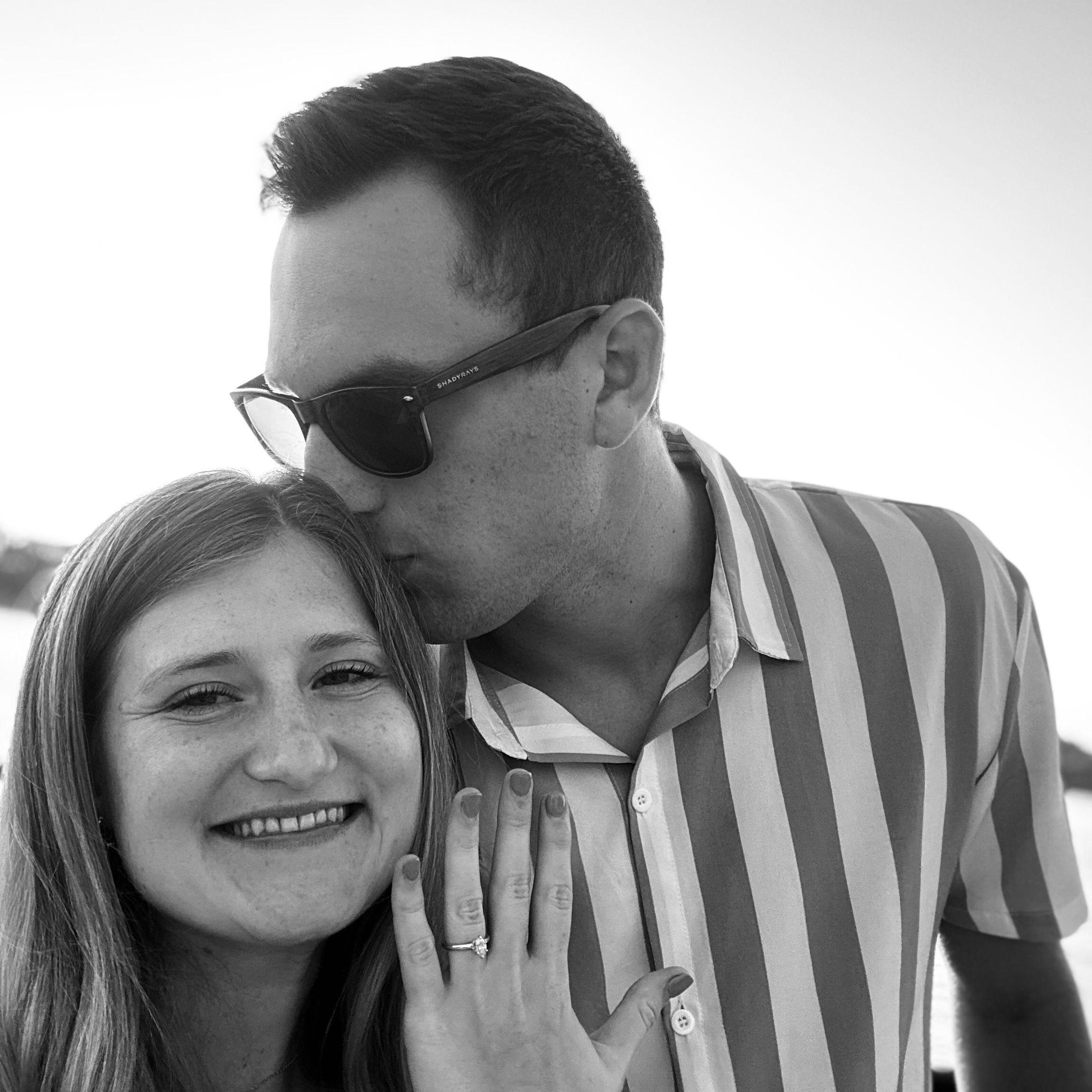 The day we got engaged!