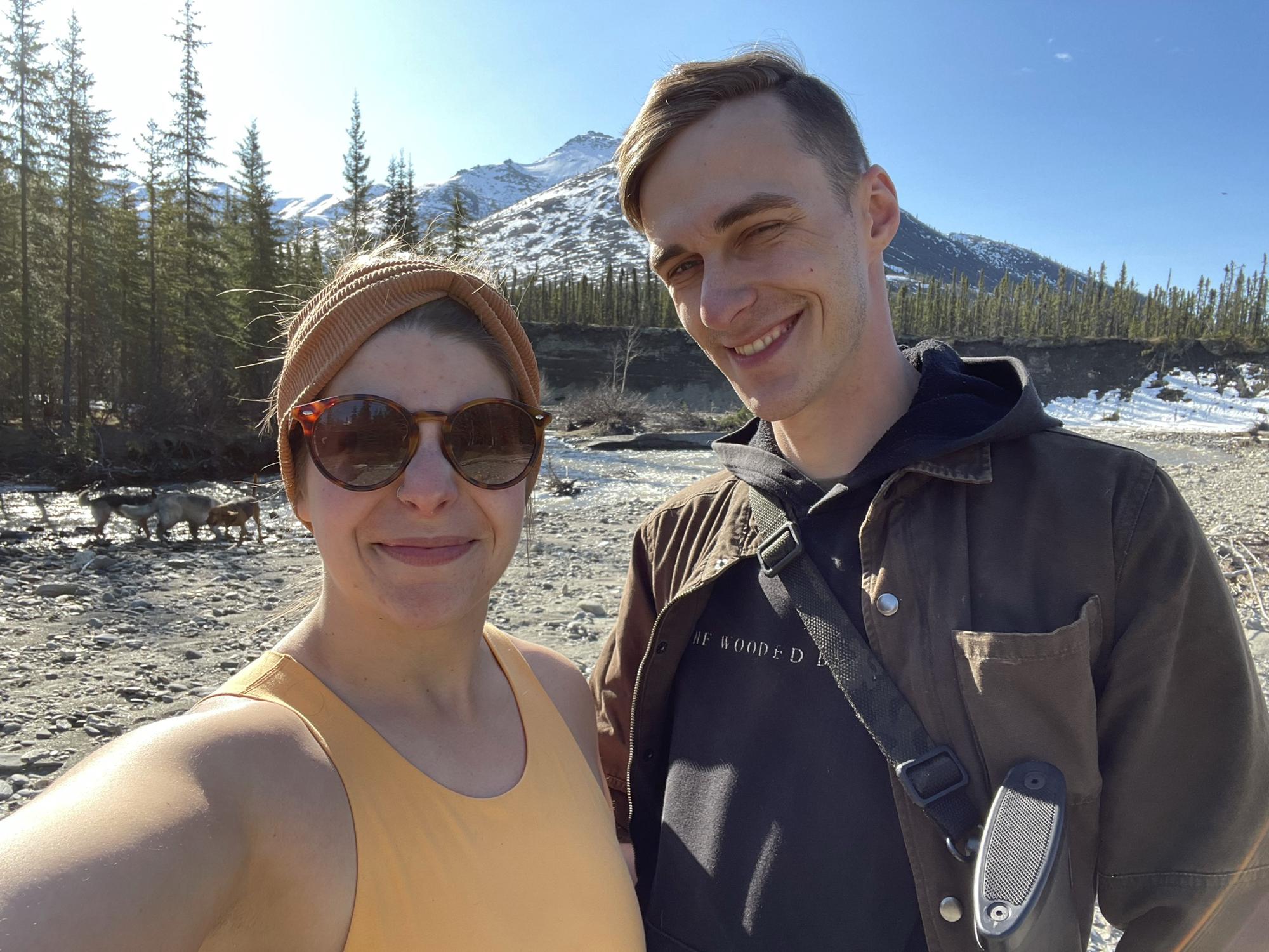 Coldfoot, Alaska 
50 degrees and sunny in May is tank top weather!