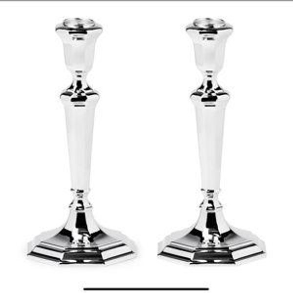 Sterling Candlestick Scully & Scully | Established 1934