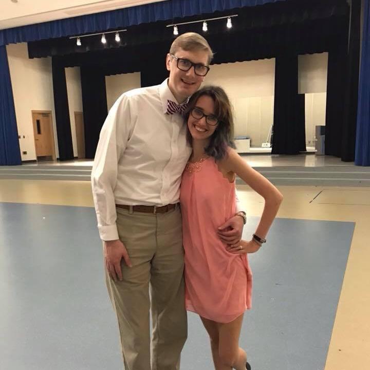 We think our Easter picture shows the height difference the most!