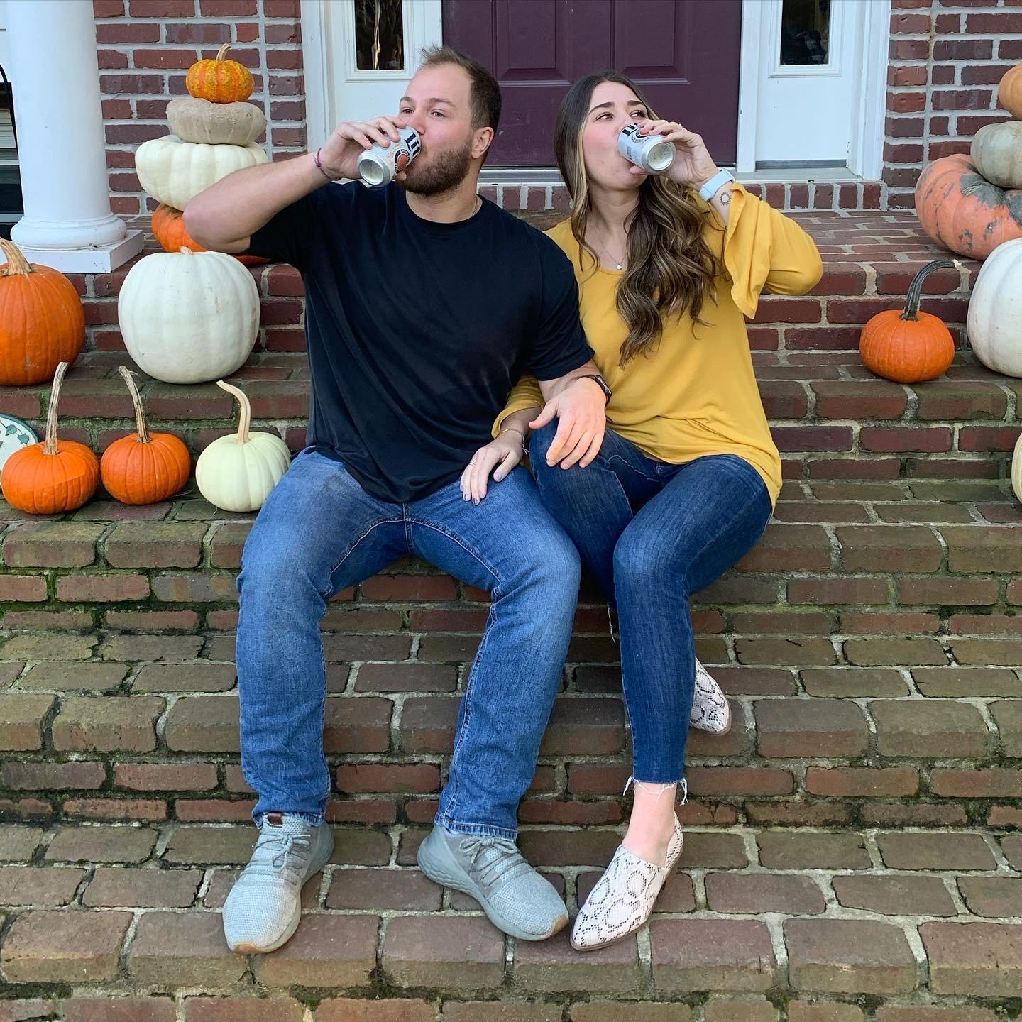 We love fall and Miller Lite!