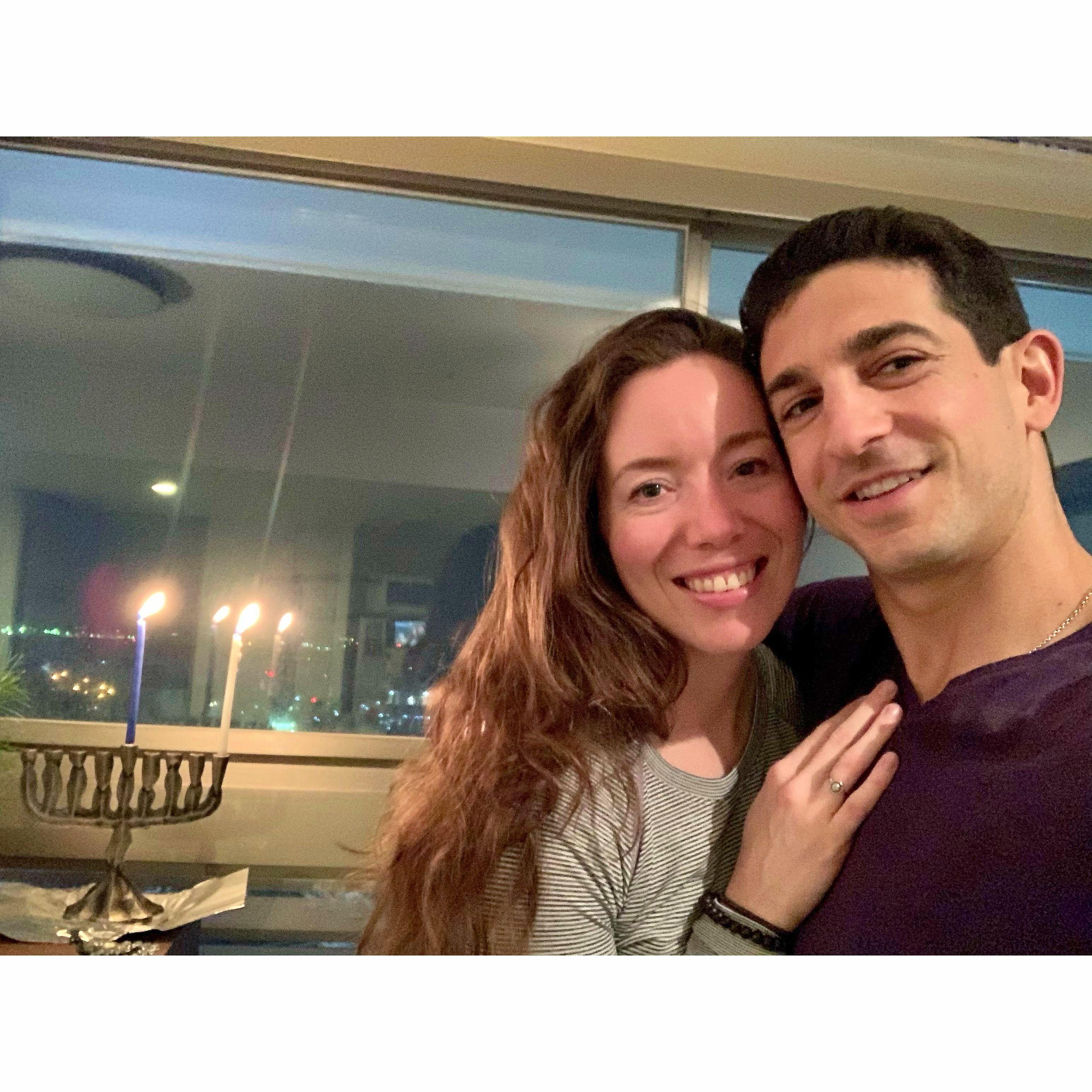 First Hanukkah together!
