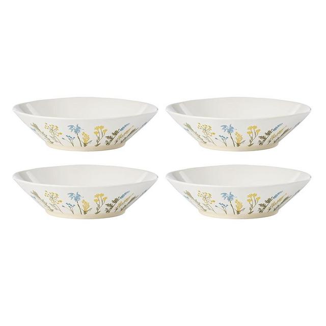 Lenox 898387 Wildflowers Dinner Bowls, Set Of 4