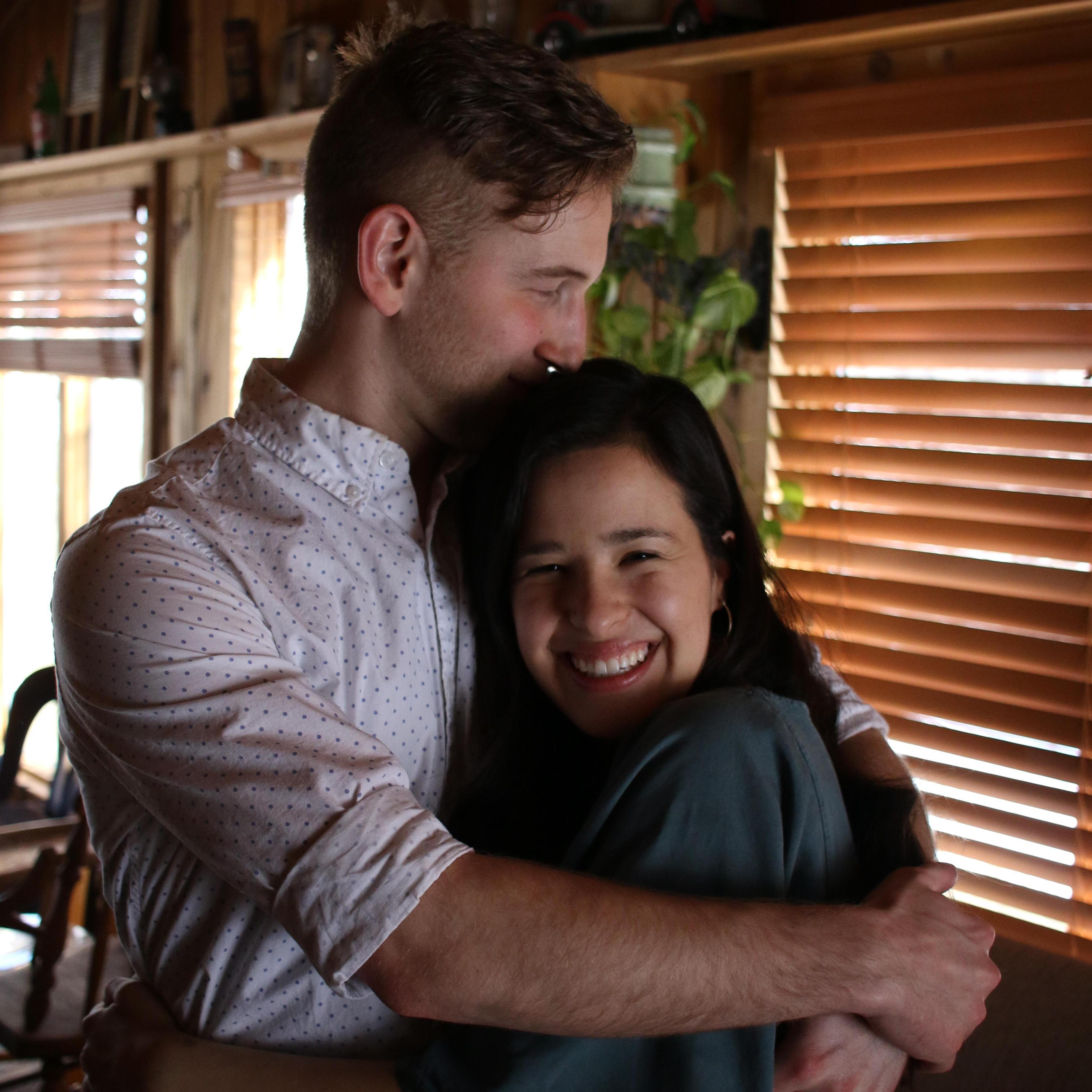 When Brian came to my Grandparents house for Easter. April, 2018.