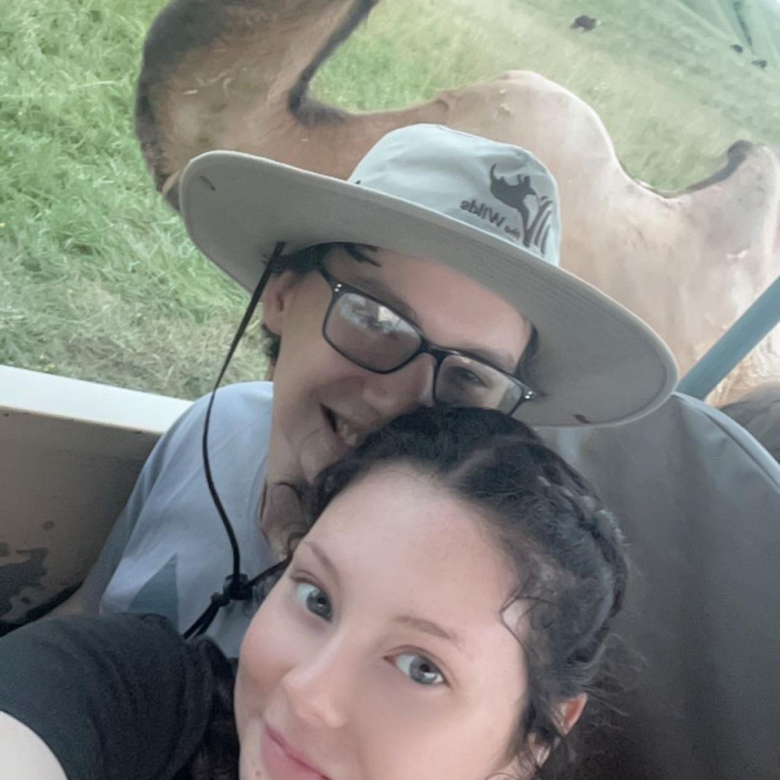We came face to face with a camel at the wilds🐫