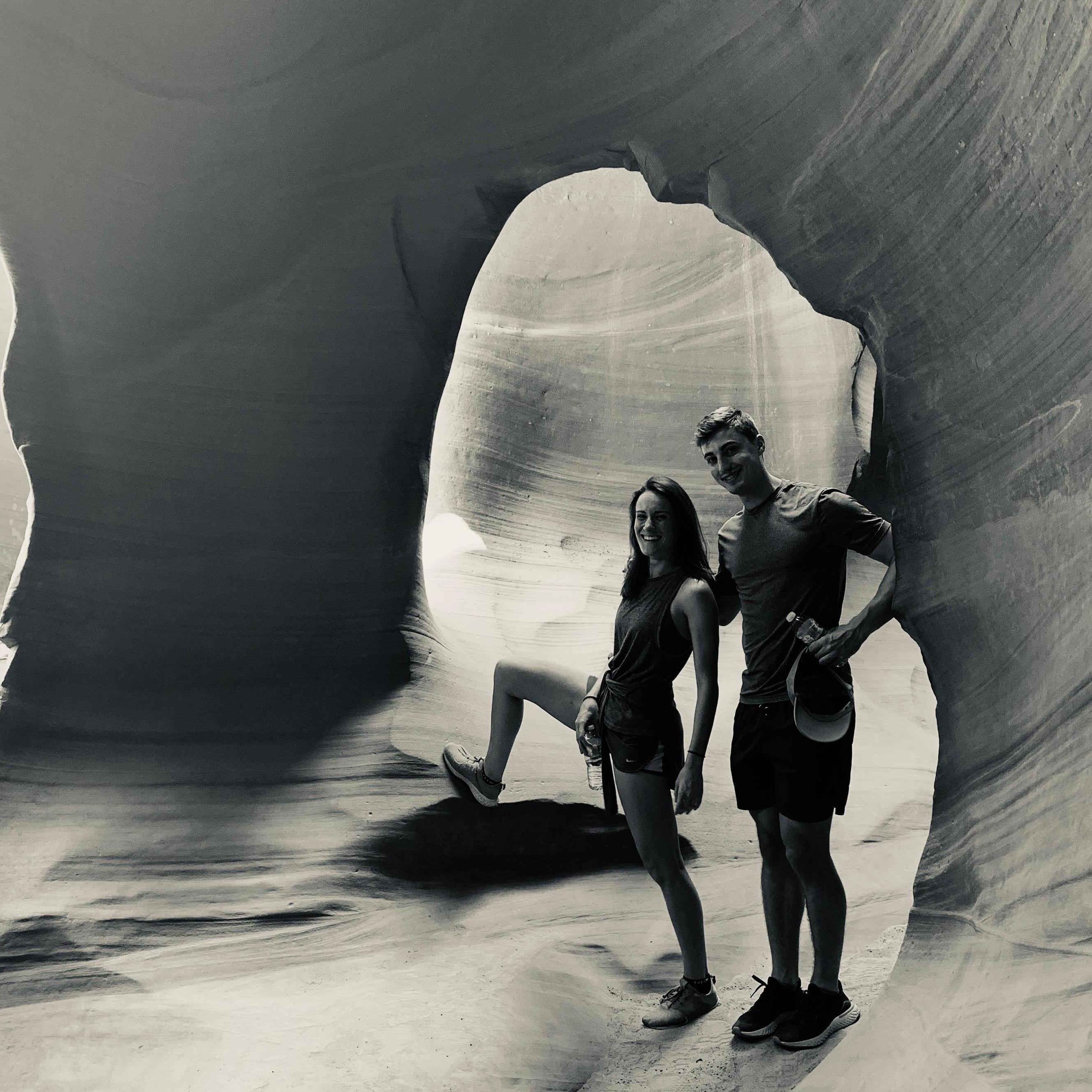 Hiking in Antelope Canyon. (2019)