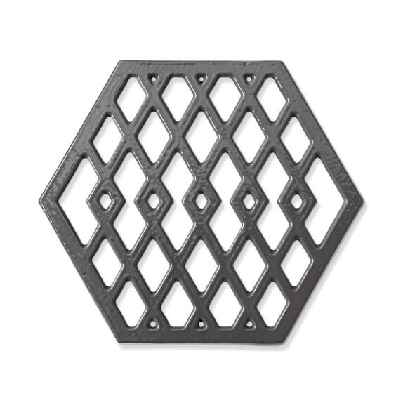 Hexagon Cast Iron Trivet