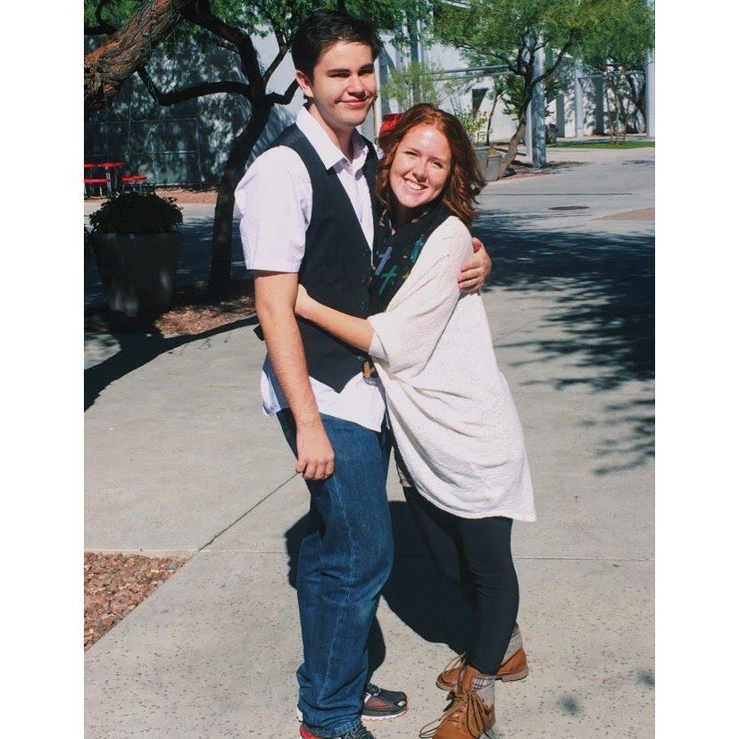 First picture ever taken of the couple.
