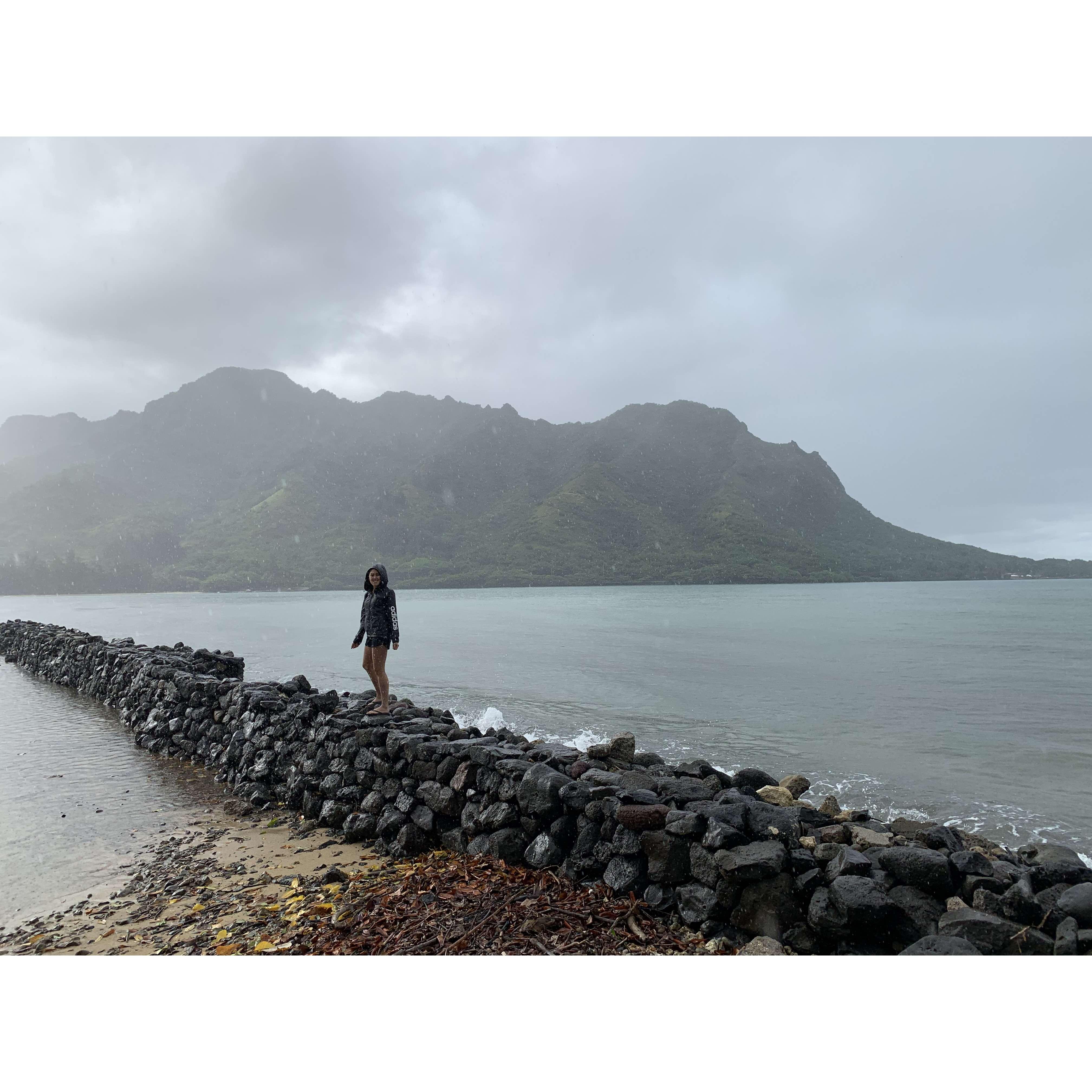 favorite day of our Hawaii adventure; sprinkle raining the whole day with beautiful new discoveries