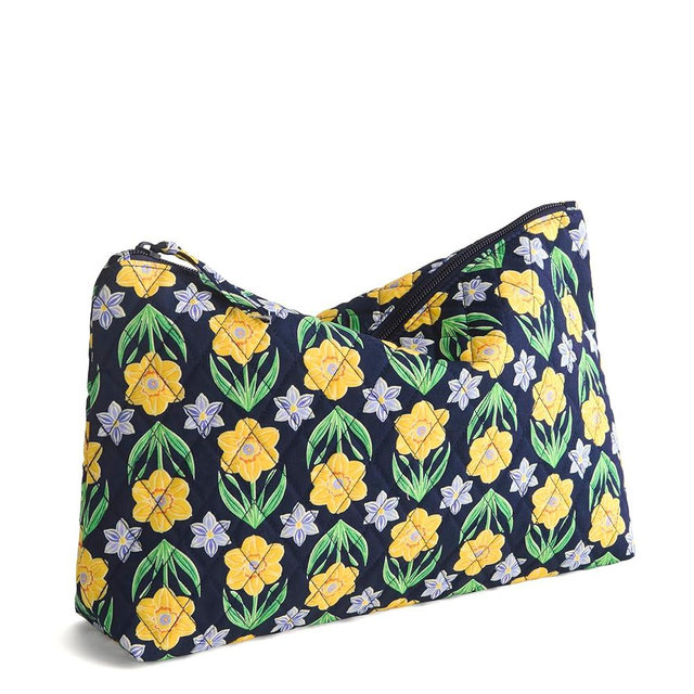 Vera Bradley Women's Premium Cotton Large Pouch
