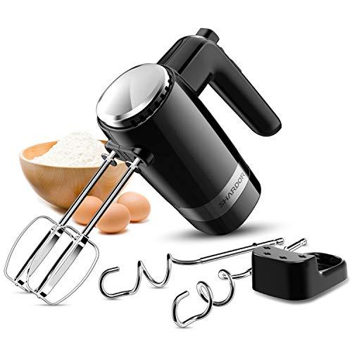 SHARDOR Hand Mixer Powerful 300W Ultra Power Handhold Mixer Electric Hand Mixers with Turbo Heavy Duty Motor