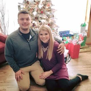 The first year we actually spent Christmas TOGETHER. We had 5 Christmas'