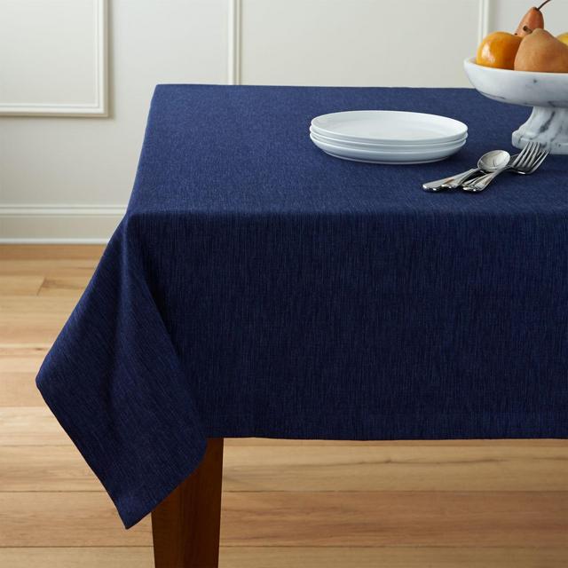 Linden 60"x120" Indigo Blue Tablecloth