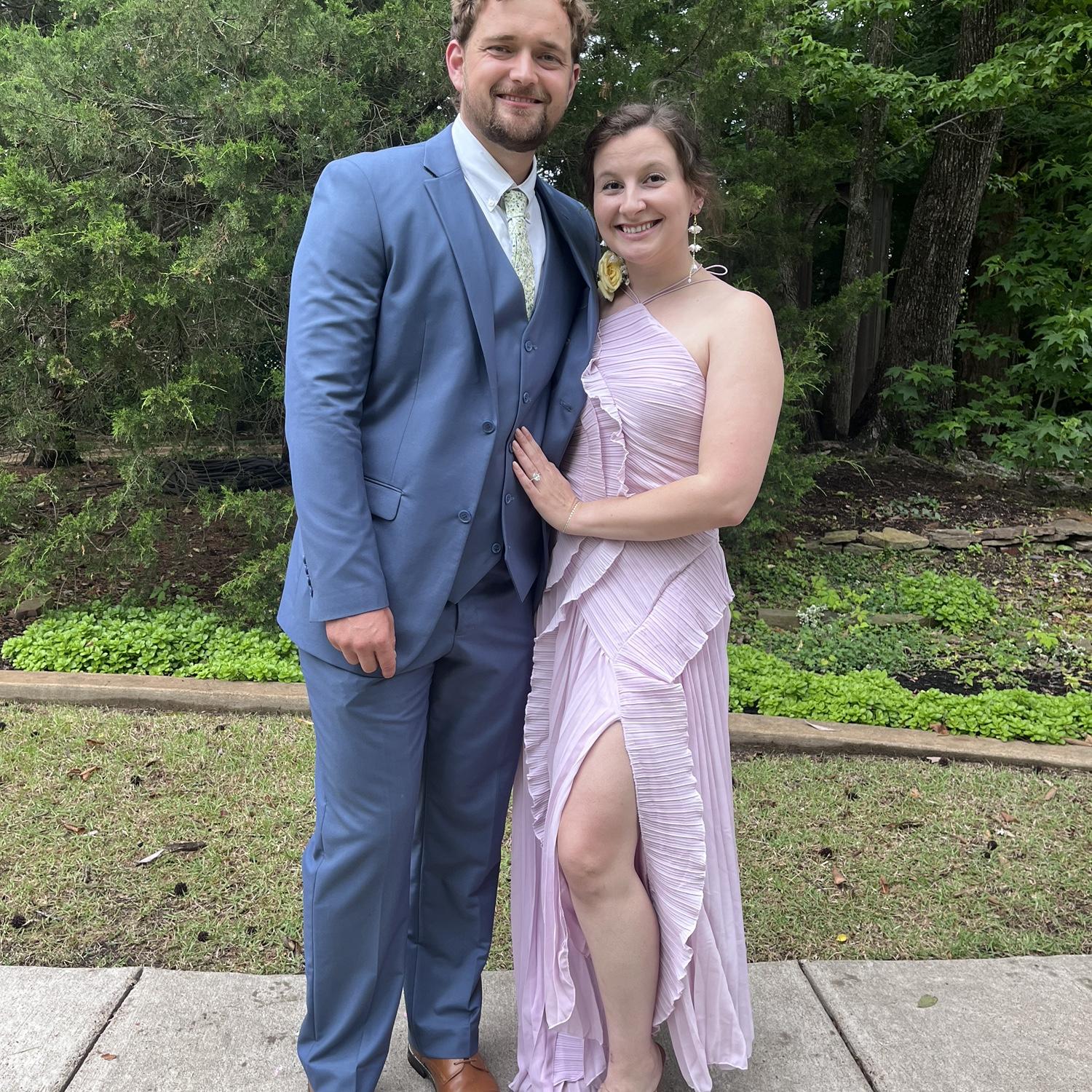 At the wedding of Mr and Mrs Swain!