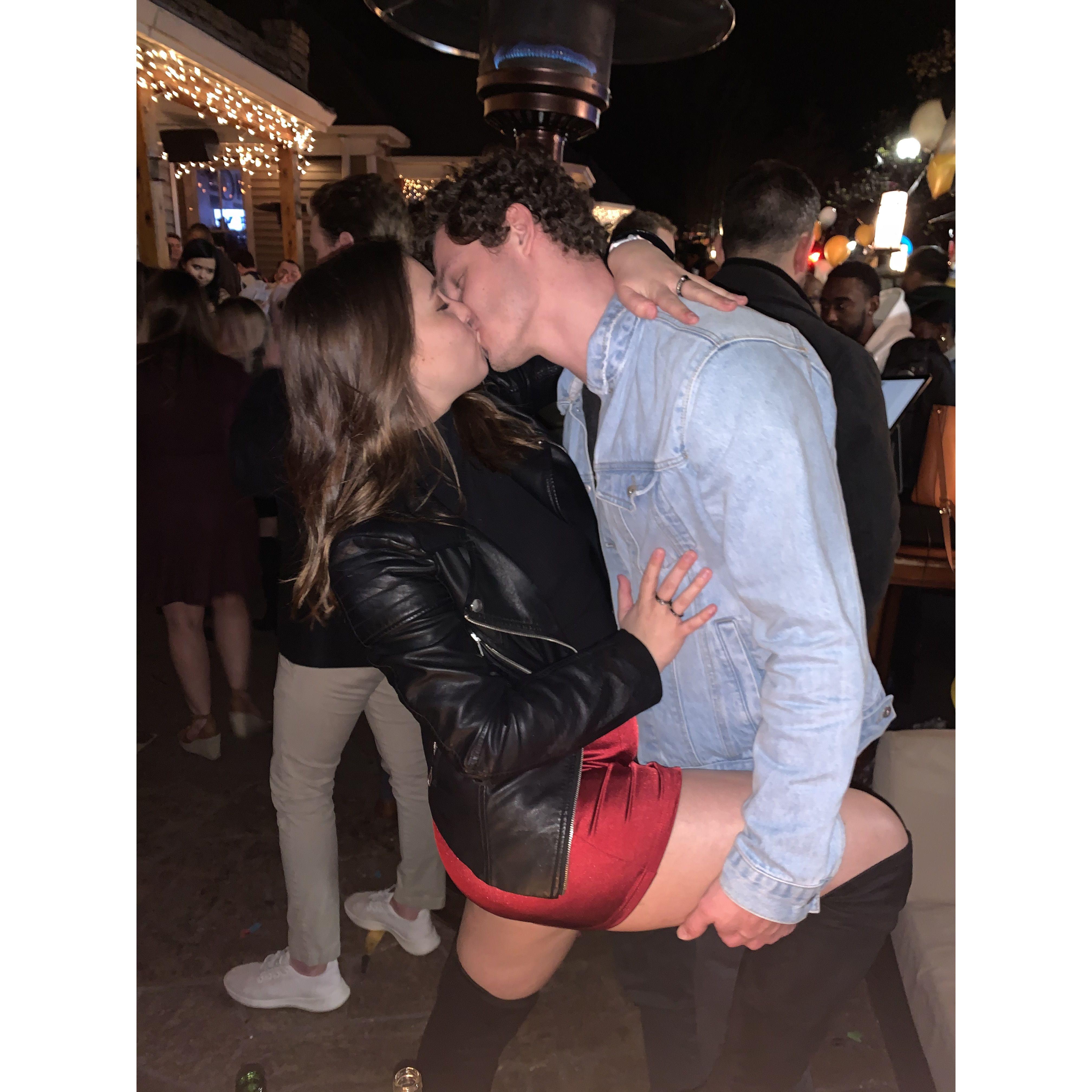 One of the many New Year’s Even pictures I forced Jackson to take!