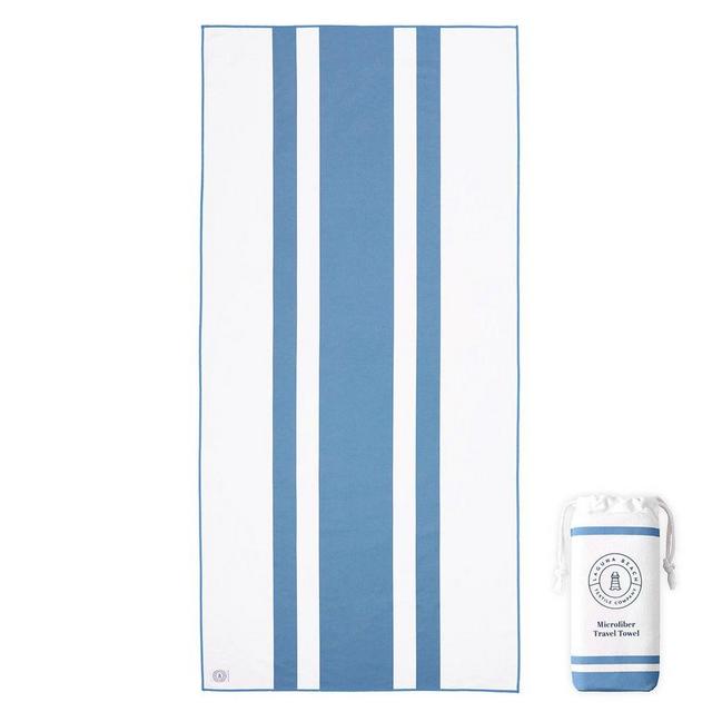 Laguna Blue Microfiber Beach & Travel Towel