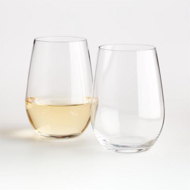 Riedel O Stemless Riesling/Sauvignon Blanc Wine Glasses, Set of 2