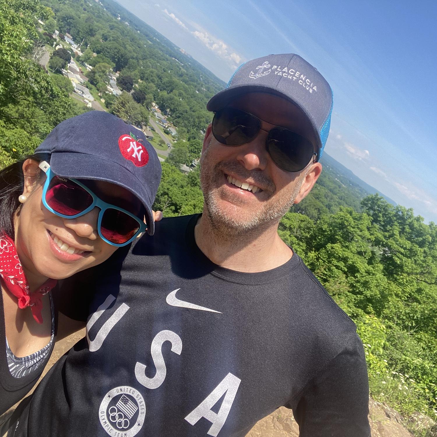 Hiking in CT to prepare for Iceland.