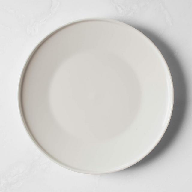 Contempri White Dinner Plate