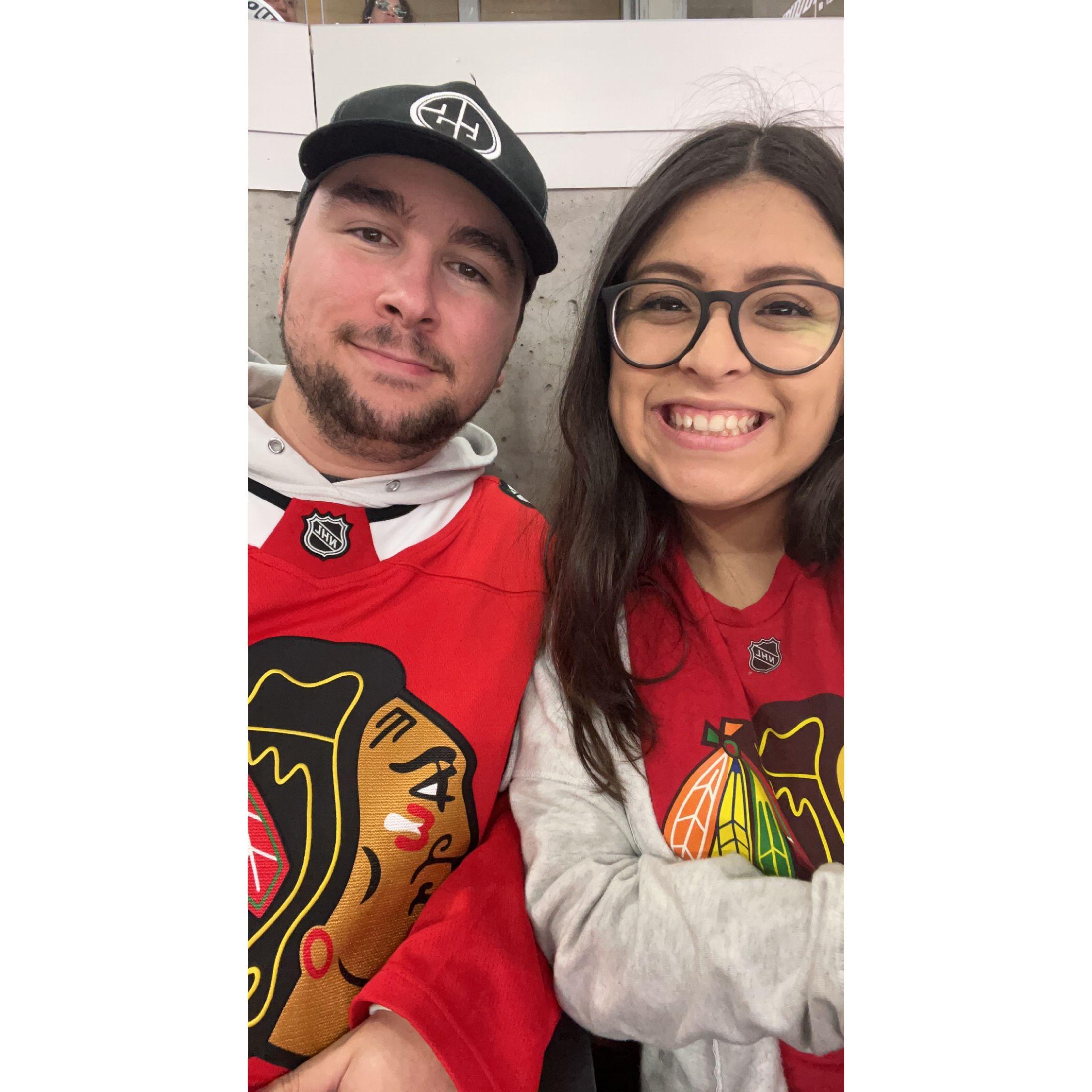 Chicago trip for a Blackhawks game