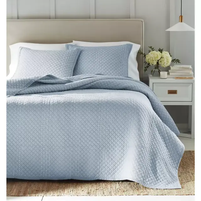 Everhome™ Mabel 3-Piece Full/Queen Quilt Set in Skyway