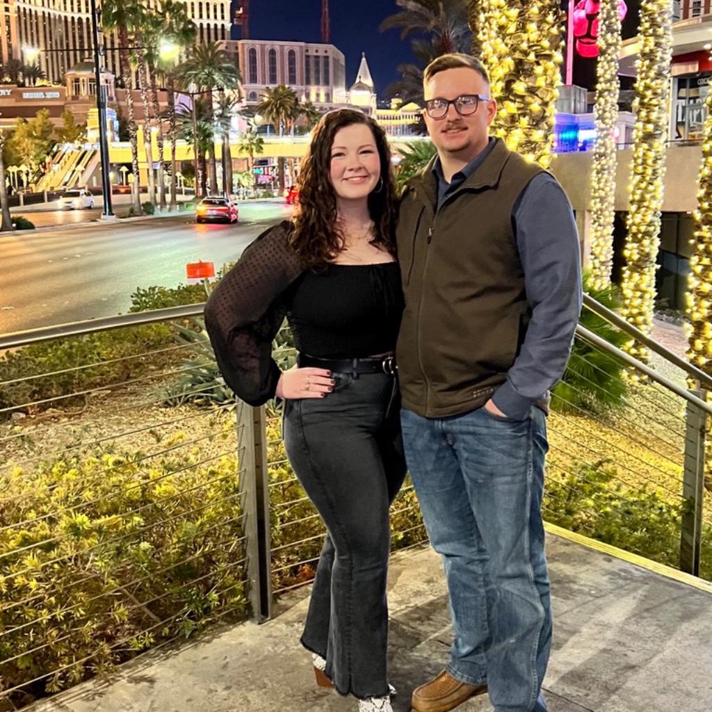 First trip to the National Finals Rodeo together.