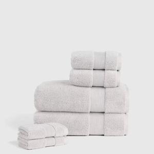 Turkish Classic Bath Towel Bundle - Silver