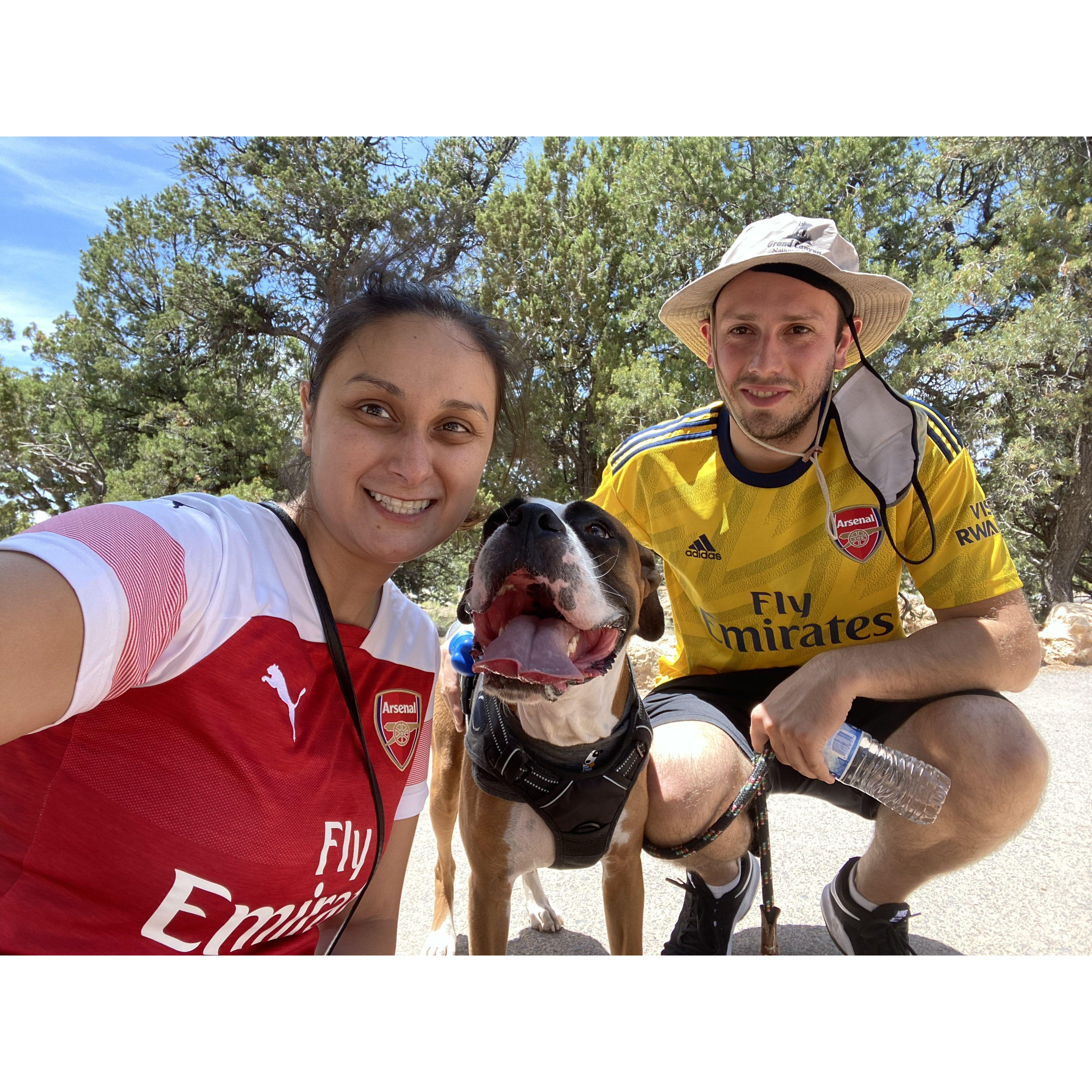 Hiking at the Grand Canyon