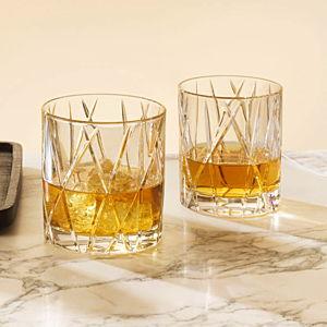 Orrefors City Double Old Fashion set of 4
