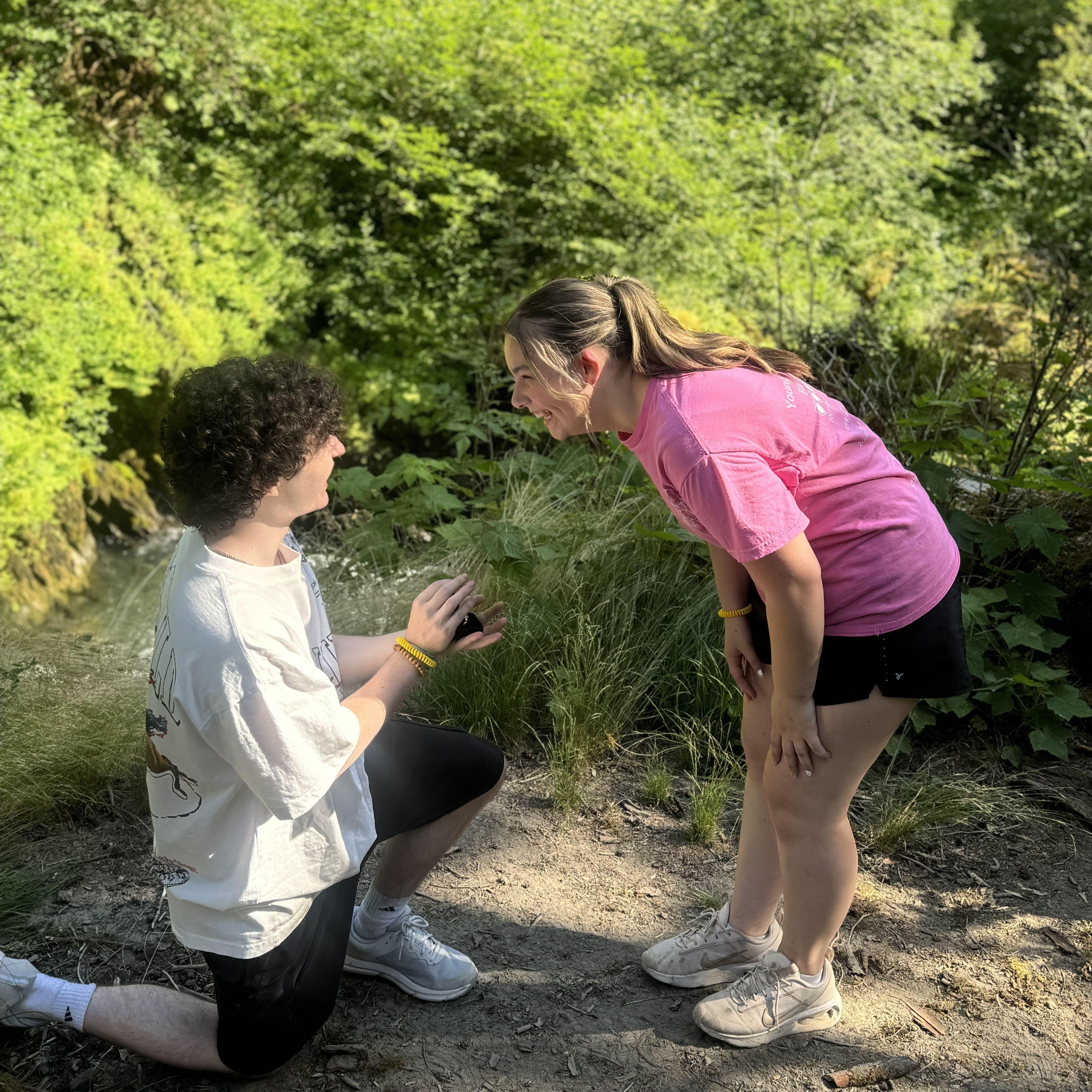 Hayden’s Proposal in Olympic National Park