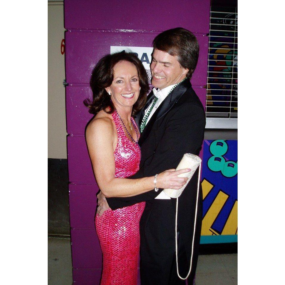 Our first Mardi Gras ball together, 2007