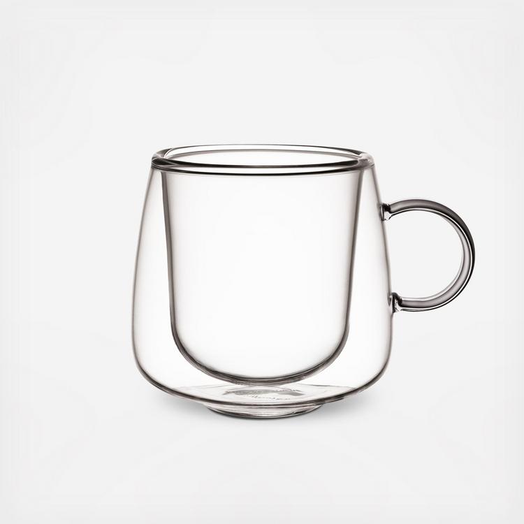 Villeroy & Boch Artesano Tazza In Vetro A Doppia Parete 110ml Per Bevande Calde E Fredde
