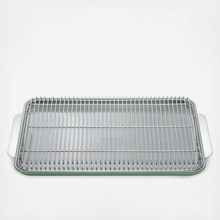 Ceramic Non-Stick Baking Sheet & Cooling Rack Set