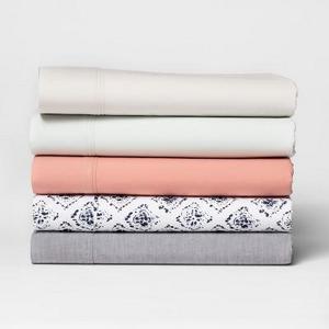 Product description page - Organic Cotton Solid Sheet Set 300 Thread Count - Threshold™