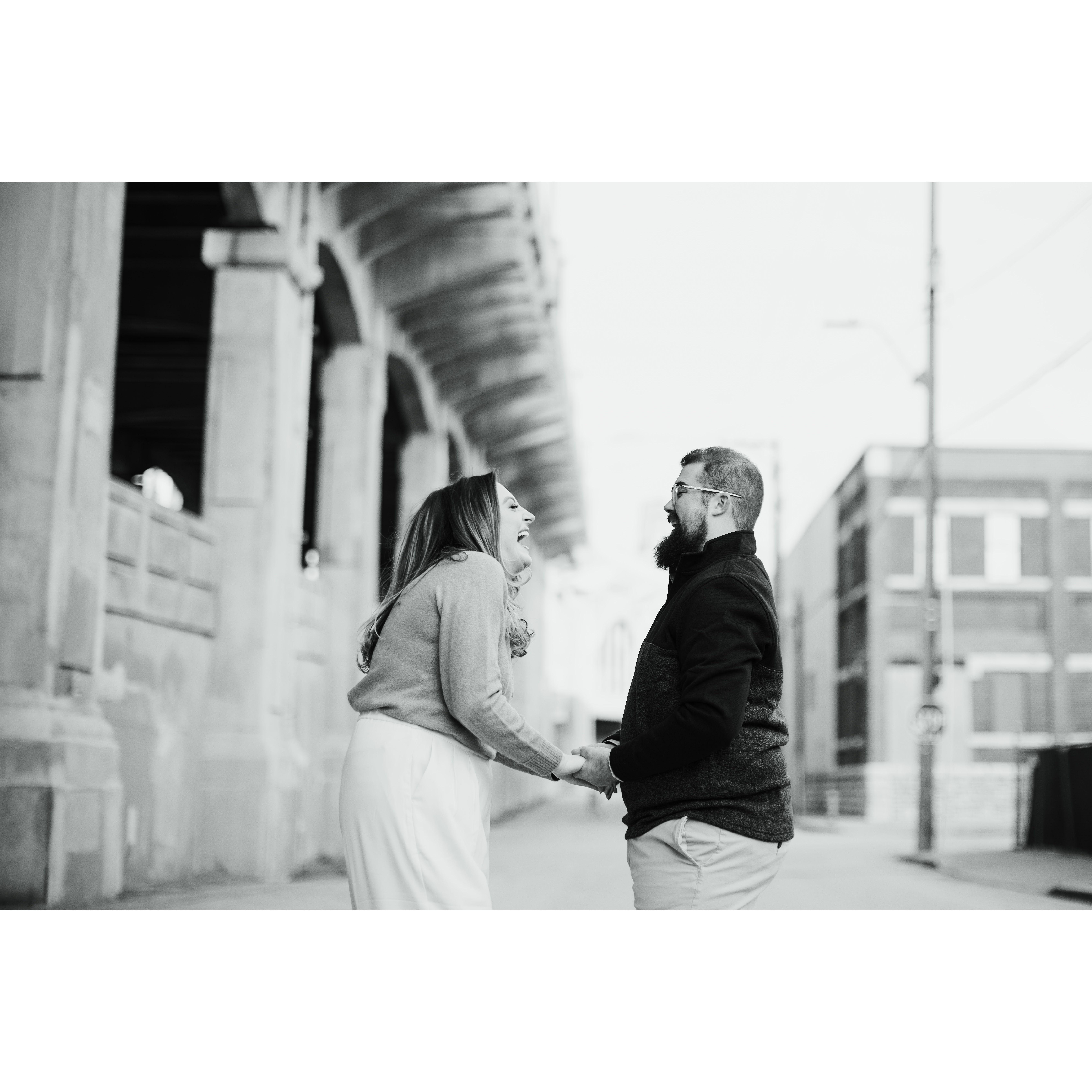 These photos were taken in the West Bottoms, which is a old industrial "neighborhood" of KC. The historic buildings are now used for antique shopping and looking for second hand finds!