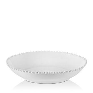 White Pearl Salad Bowl