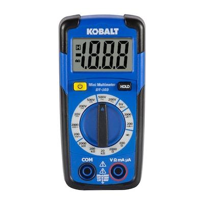 Kobalt 0.2 Amp 500-Volt Digital Multimeter (Battery Included)