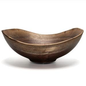 X-Large Live Edge (oval) Wooden Bowl