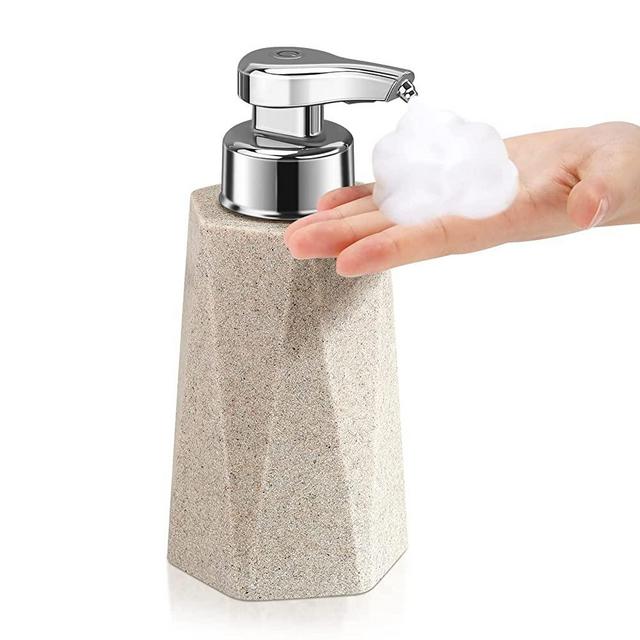 Automatic Soap Dispenser Foaming Hand Free Soap Dispenser Foam Rechargeable Soap Dispenser Touchless Soap Dispenser Smart Electric Auto Dish Soap Dispenser for Bathroom, Kitchen, Commercia