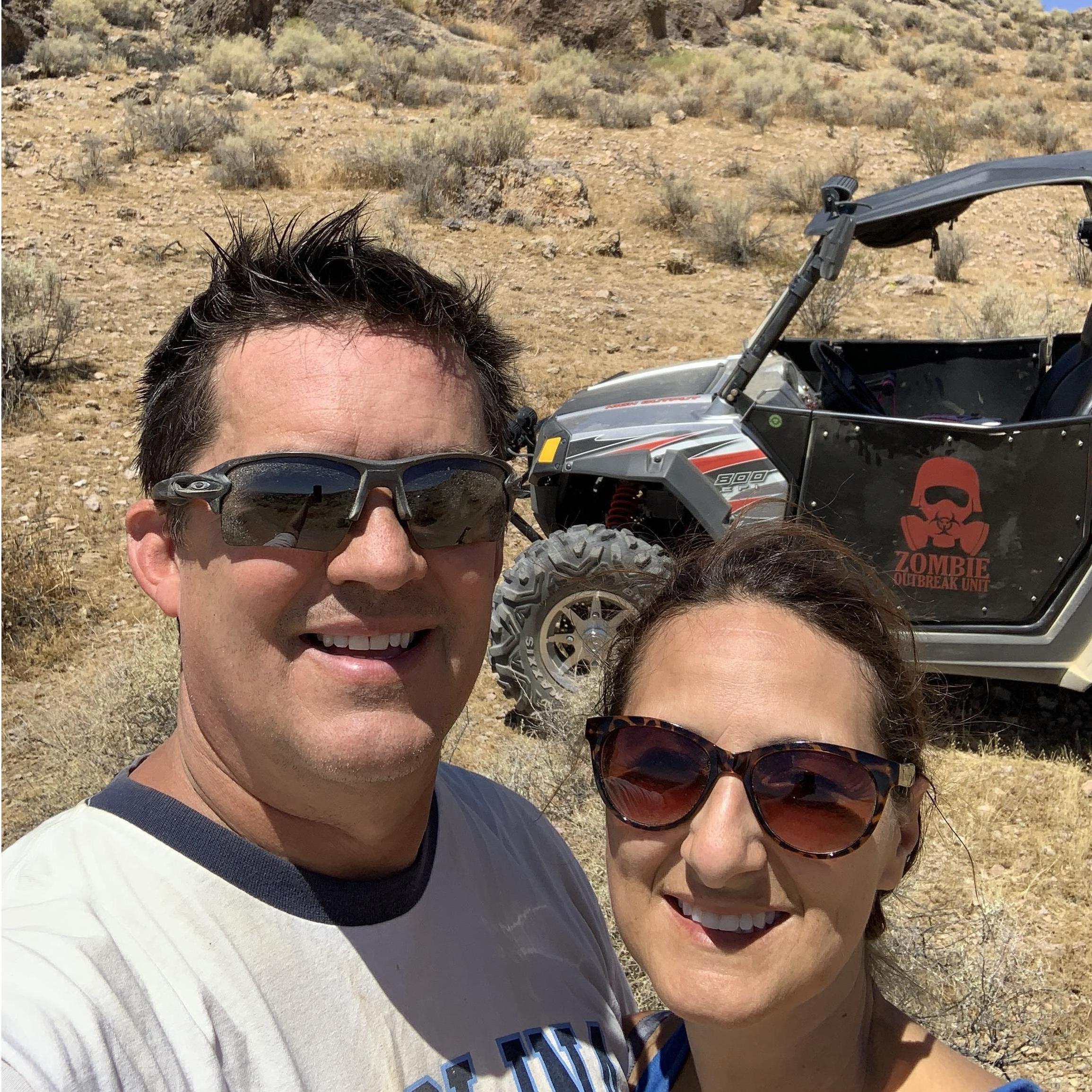 Riding the razor, Rosamond CA