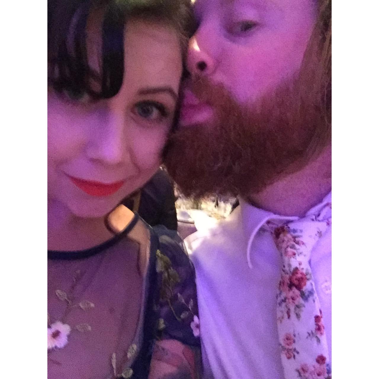Love is in the air - getting romantic at the Amici wedding