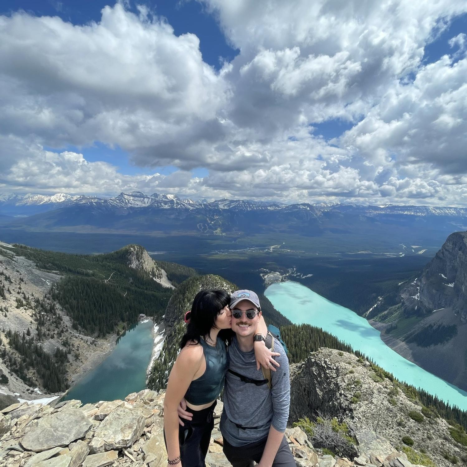 Top of the Beehive in Banff National Park 2022