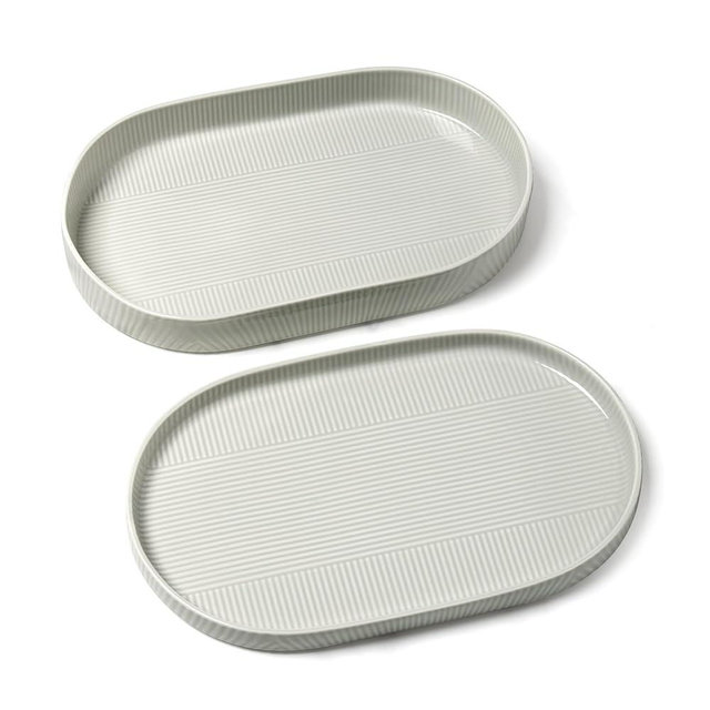 Lenox 898016 Modulus 2-Piece Serving Set, Vapor