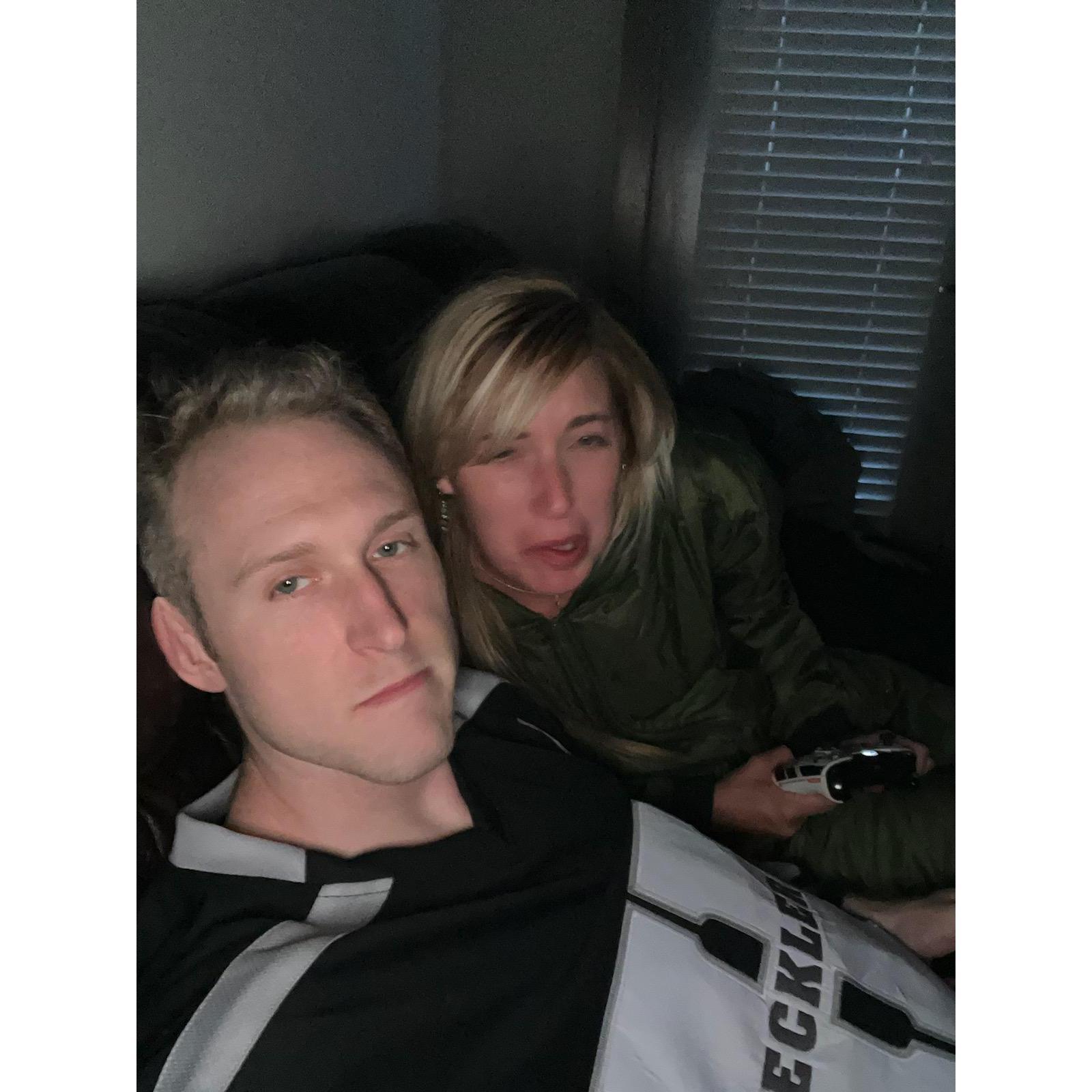Virginia - Accompanying Brendon after his ankle surgery