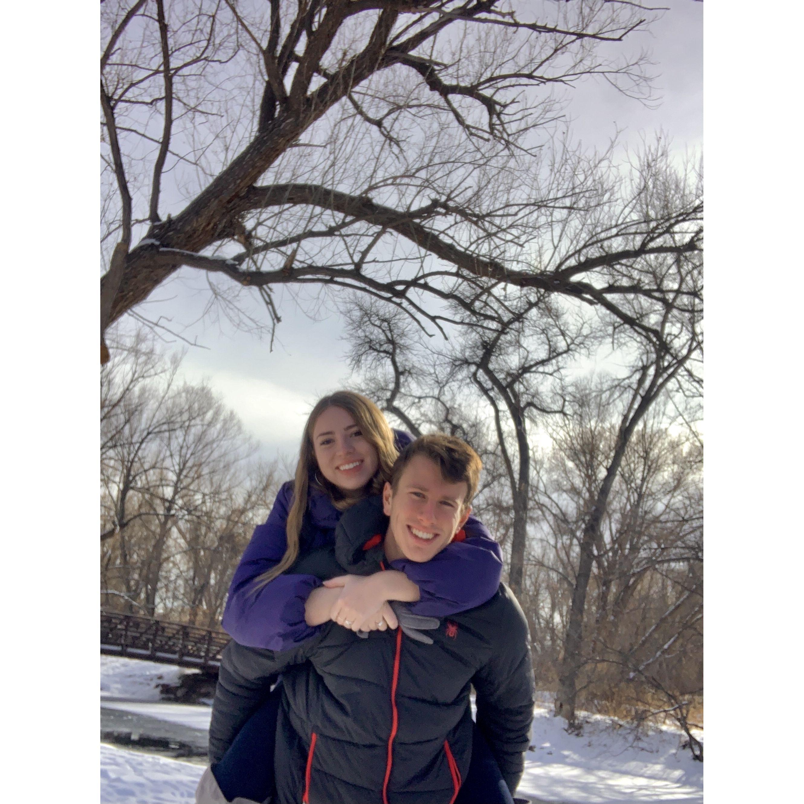 Our first picture together!