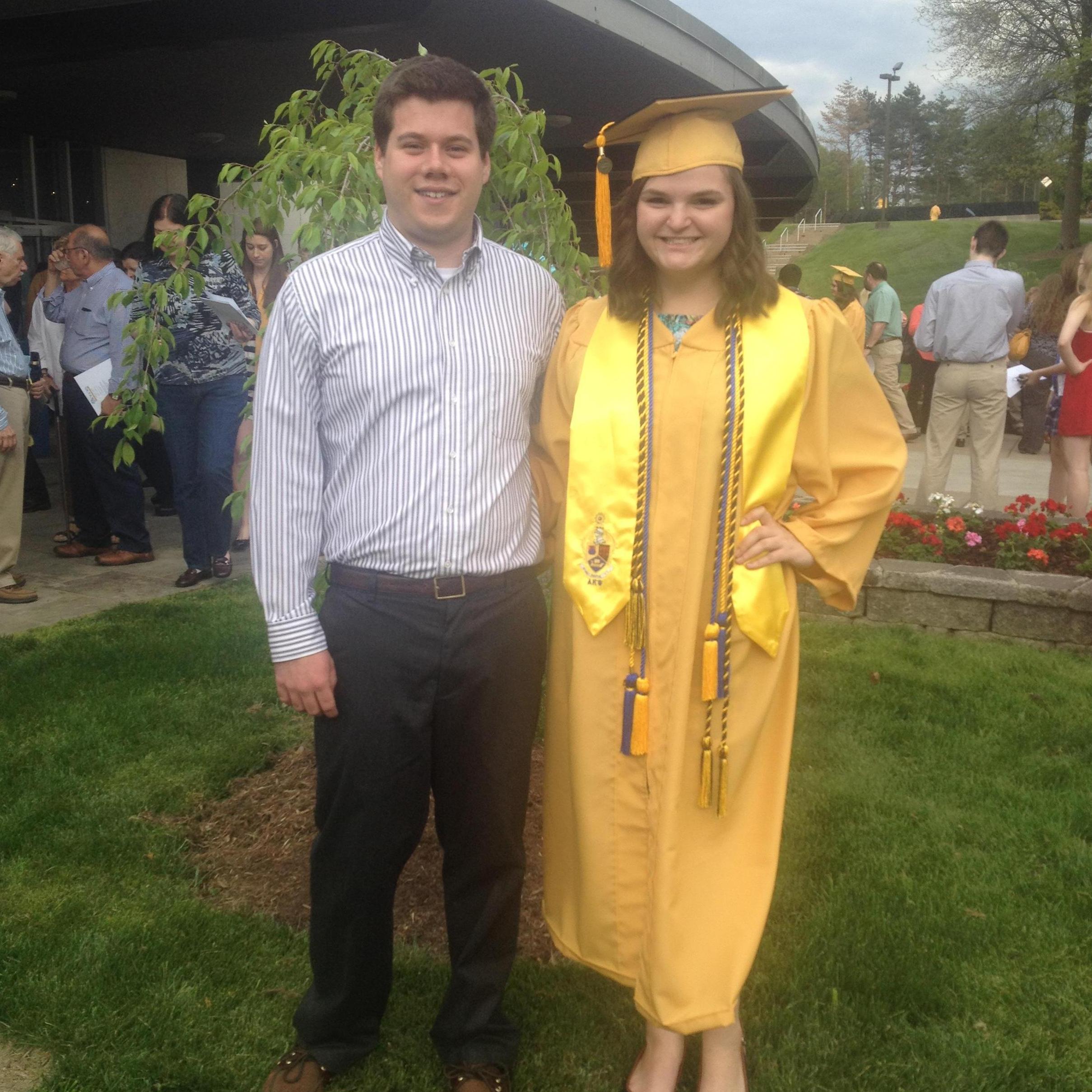 Megan's College Graduation.