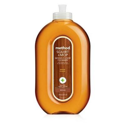 Method Cleaning Products Squirt + Mop Wood Floor Cleaner Almond 25 fl oz